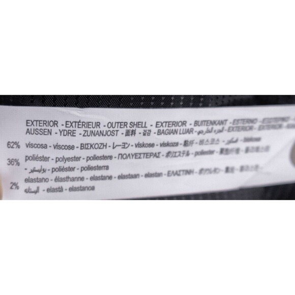 ZARA Sport Coat Jacket Blazer Gray Check 2-Button Sz 42 Single-Vented Poly Blend - Picture 9 of 14